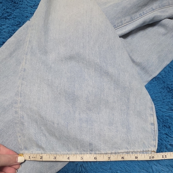 Madewell NWT The Perfect Vintage Wide Leg Crop Womens Jeans Size 33 - Picture 4 of 11